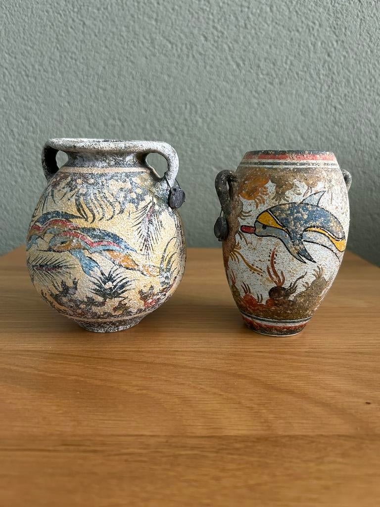 Griekse Vaasjes Handgemaakt, Antiek en Kunst, Ophalen of Verzenden