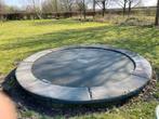 Berg airflow 380cm inground trampoline, Ophalen, Gebruikt