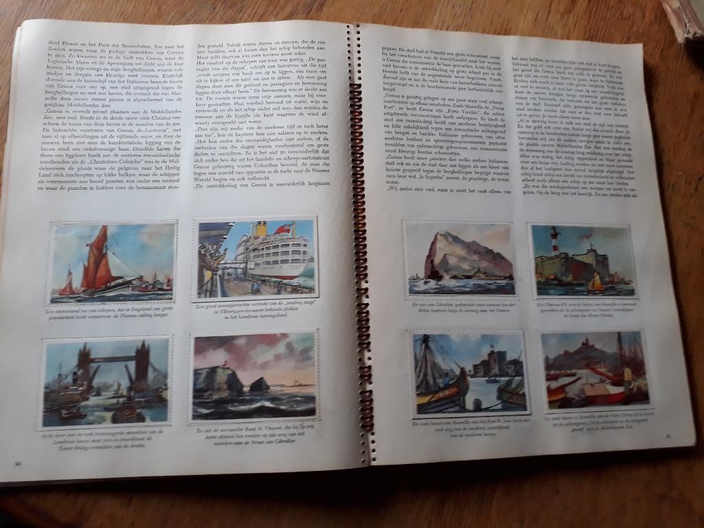 Havens achter de Kim - Captain Grant Virginia Cigarettes, Boeken, Prentenboeken en Plaatjesalbums, Ophalen of Verzenden, Gelezen