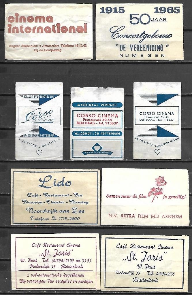 Bioscoop/theater, Verzamelen, Ophalen of Verzenden, Nederland
