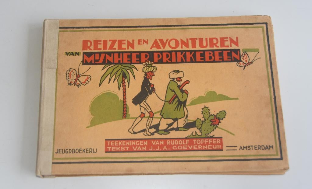 Reizen en Avonturen van Mijnheer Prikkebeen Goeverneur 1935, Antiek en Kunst, Verzenden