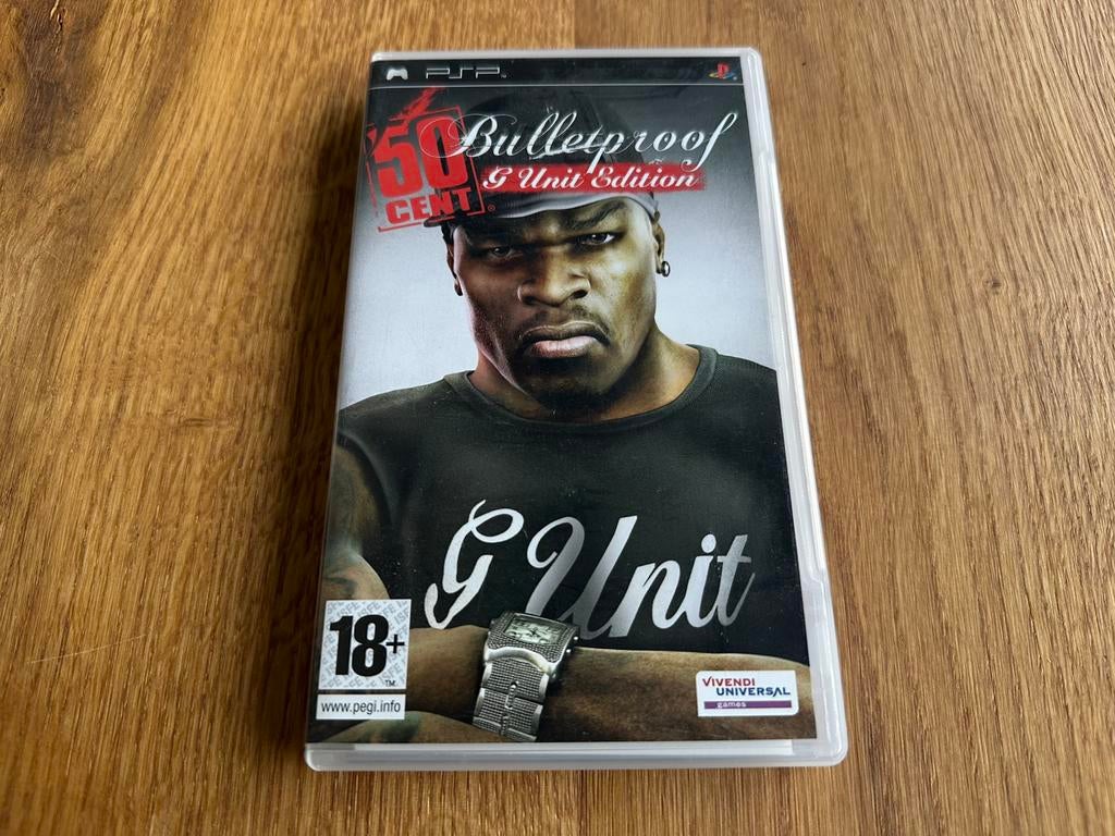 PSP game: 50 Cent: Bulletproof - G Unit Edition. Compleet, 1 speler, Ophalen, Zo goed als nieuw, Vanaf 18 jaar