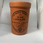 Terracotta Wijnkoeler - Vintage Print "Wine Cooler", Ophalen of Verzenden, Gebruikt