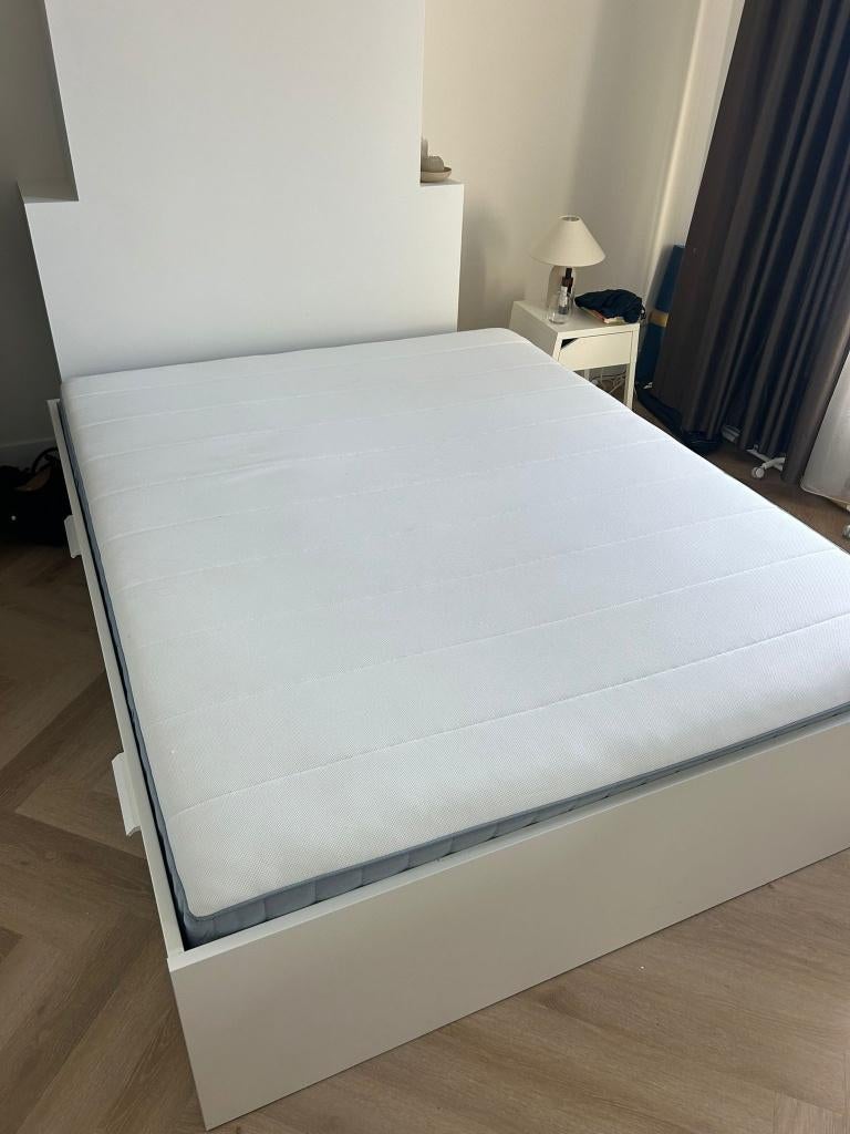 Ikea Vesteroy Matras, Huis en Inrichting, Slaapkamer | Matrassen en Bedbodems, Ophalen, Tweepersoons, Zo goed als nieuw, Matras