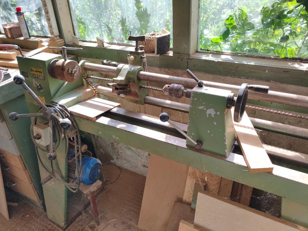 Draaibank voor hout, Ophalen, Gebruikt, Houtdraaibank, 500 tot 1000 mm