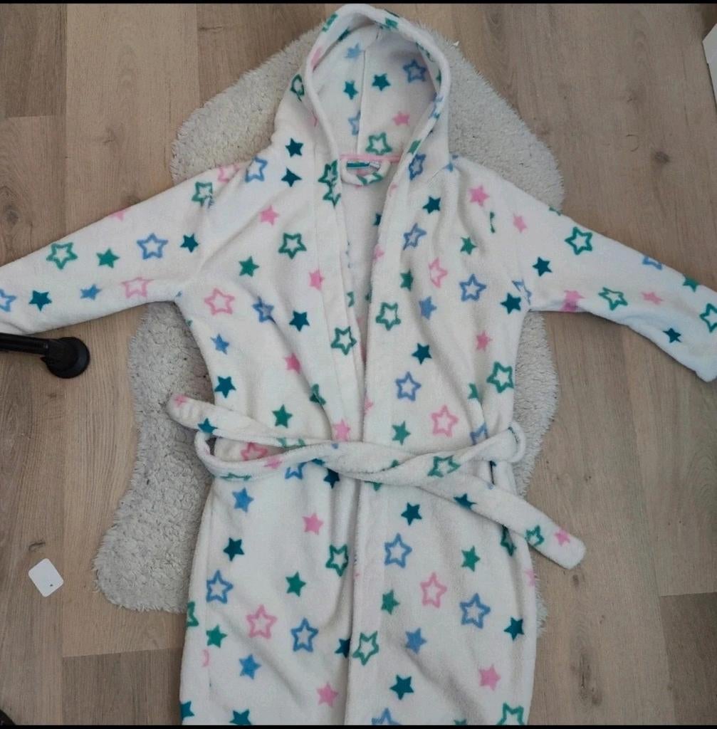 Badjas 128/134, Ophalen of Verzenden, Zo goed als nieuw, Nacht- of Onderkleding