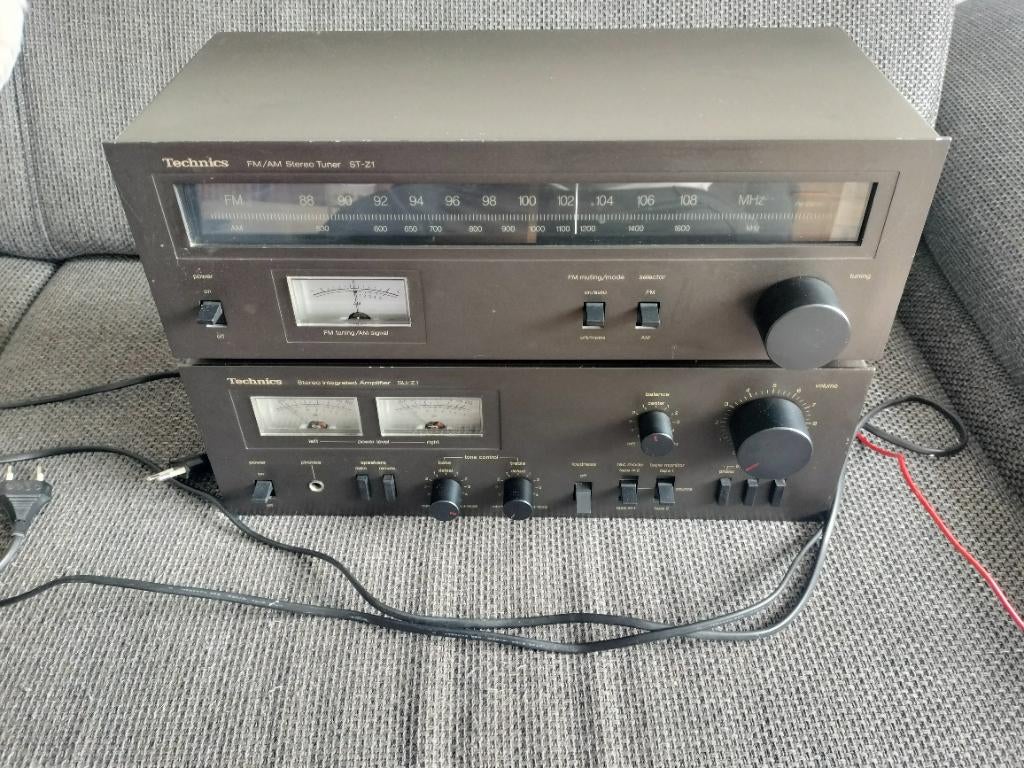 Technics su-z1 k & technics st-z1 fm am radio, Overige merken, Gebruikt, Ophalen of Verzenden, Minder dan 60 watt