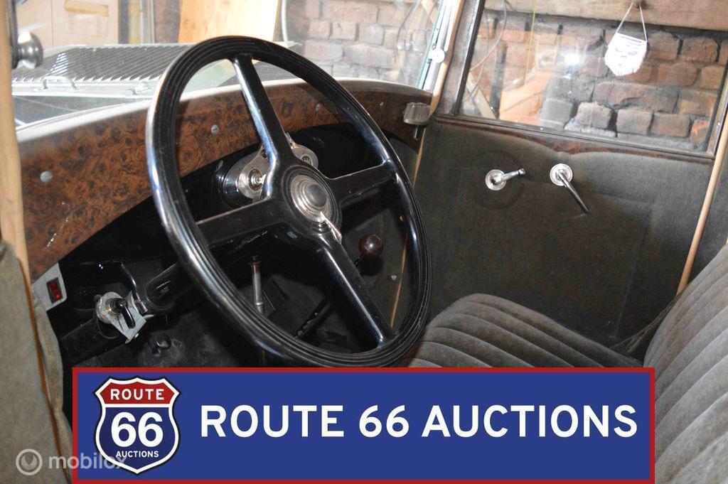 Ford Model A | 1931 | Route 66 Auctions, Auto's, Oldtimers, Overige carrosserieën, Zwart, Bedrijf, Handgeschakeld