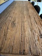 Bartafel hout + barkrukken, Ophalen, Zo goed als nieuw