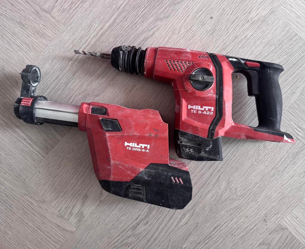 Hilti TE 6-A22 / + TE DRS-6-A, Ophalen of Verzenden, Zo goed als nieuw, Boor- en/of Breekhamer