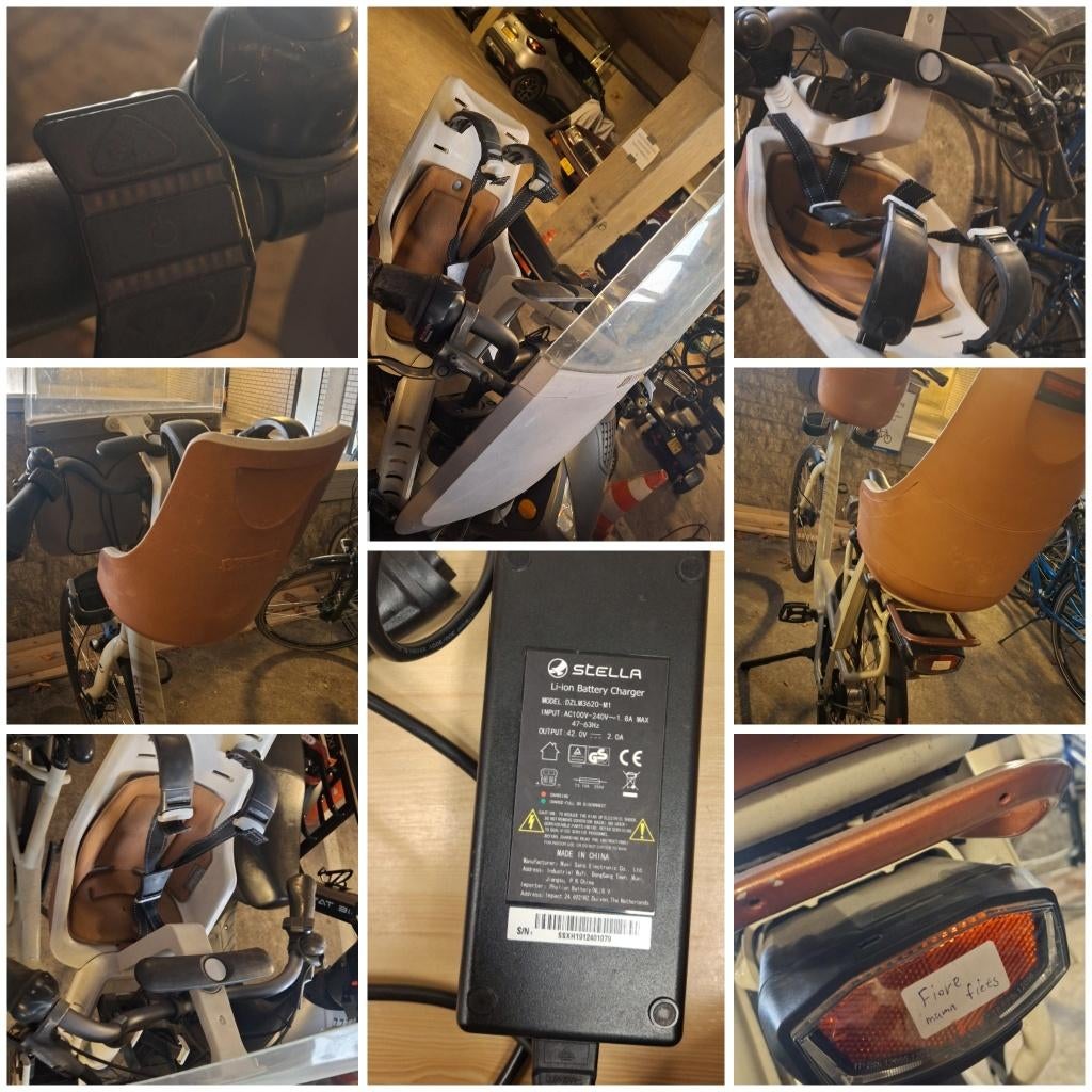 Accu stella fiore met oplader 1 jaar oud !, Ophalen of Verzenden, Zo goed als nieuw