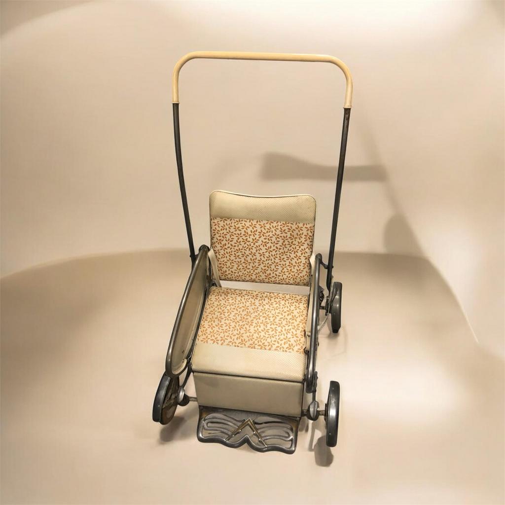 Vintage Kinderwagen - Vedette - Jaren '50/'60, Antiek en Kunst, Antiek | Speelgoed, Ophalen of Verzenden