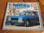 Folder Peugeot 504, 504 Break 1981-1982, als nieuw!, Ophalen of Verzenden, Zo goed als nieuw, Peugeot, Peugeot