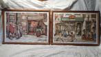 Anton Pieck schilderijen (2 stuks), Ophalen of Verzenden