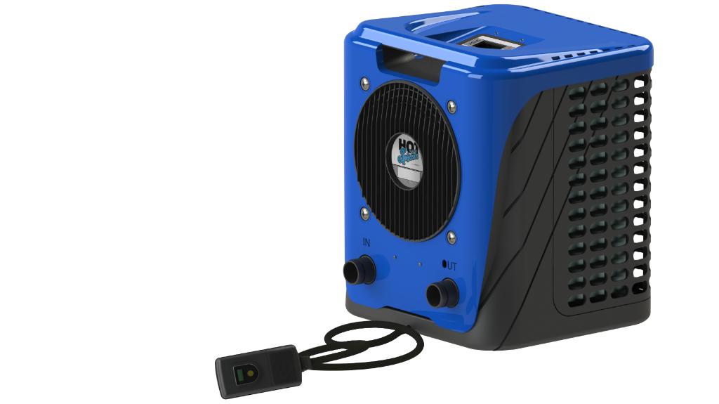 Hot Splash zwembad warmtepomp 3,35kW-12M3, Ophalen, Zo goed als nieuw, Verwarming