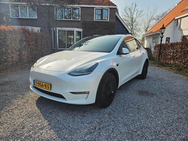 Tesla Model Y Long Range AWD 75 kWh | Trekhaak, Auto's, Tesla, Particulier, Model Y, 4x4, ABS, Achteruitrijcamera, Adaptive Cruise Control