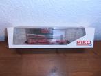 Piko platte container treinwagon HO schaal., Gelijkstroom of Wisselstroom, Wagon, Zo goed als nieuw, Piko