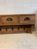 Schitterende Teak houten kapstok, Huis en Inrichting, Woonaccessoires | Kapstokken, Zo goed als nieuw, Minder dan 100 cm, Hout