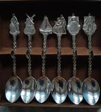 Mooie verzilverde lepeltjes 6 stuks, Ophalen of Verzenden