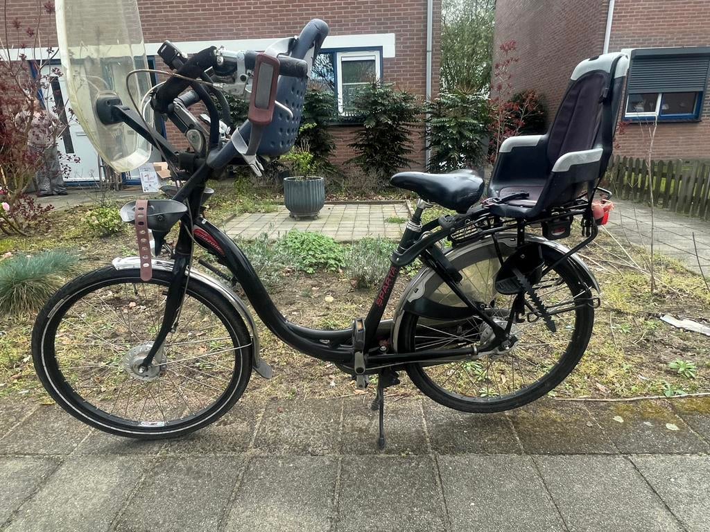 Moederfiets, 2 zitjes, Gebruikt, Versnellingen, 50 tot 53 cm