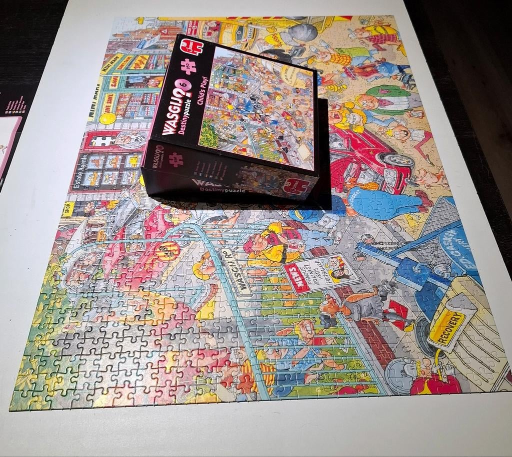 Koningsdagactie: 20 puzzels: Jan van Haasteren en Wasgij?, Ophalen of Verzenden