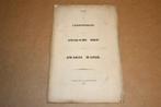 Verbetering van het Zwolsche Diep en Zwartewater - 1843 !!, Ophalen of Verzenden