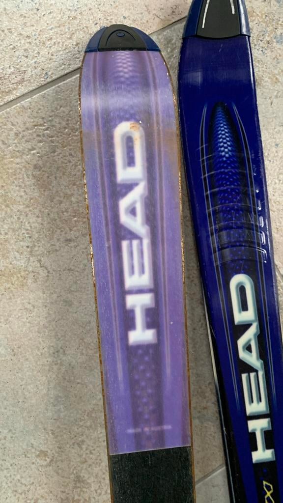 Head Cyber 18X Ski's - Blauw/Paars, Sport en Fitness, Ophalen, 160 tot 180 cm, Gebruikt, Skiën