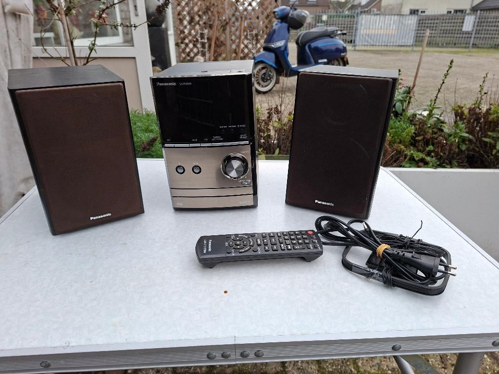 uitstekende stereo panasonic met ab radio en cd, Audio, Tv en Foto, Stereo-sets, Overige merken, Microset, Refurbished, Tuner of Radio