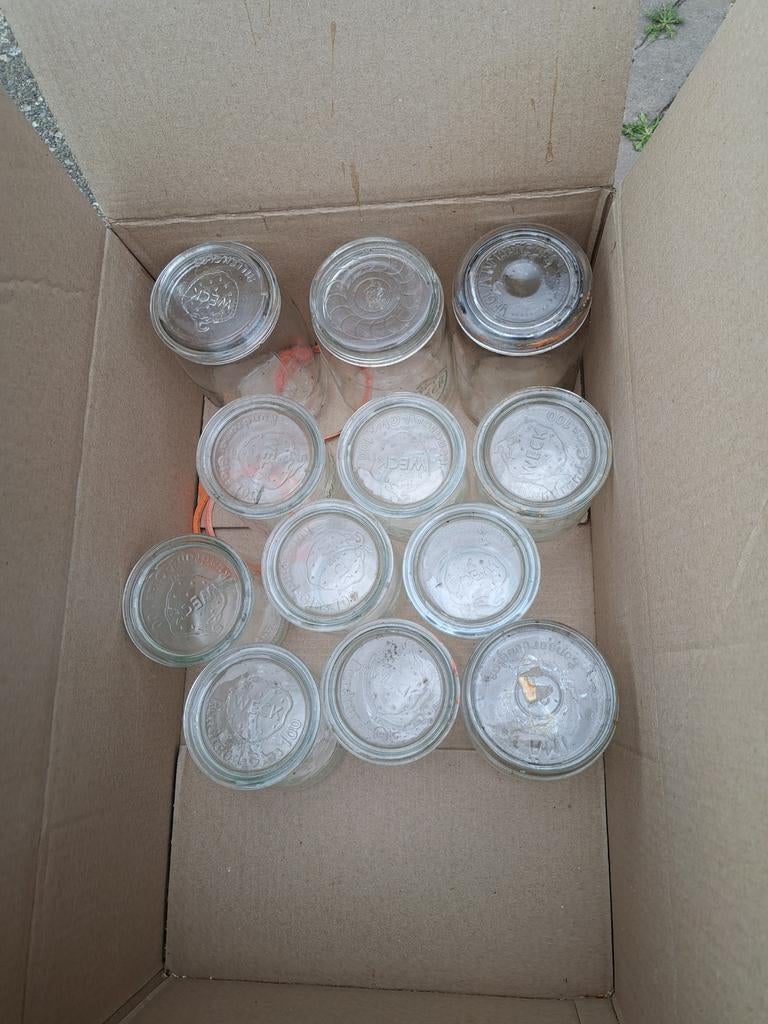 Weck flessen, Ophalen of Verzenden