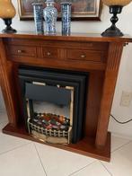Nepkachel met Schouw - 107x13x100,5 cm, Huis en Inrichting, Ophalen, Gebruikt, Elektrisch, Bio-ethanolhaard