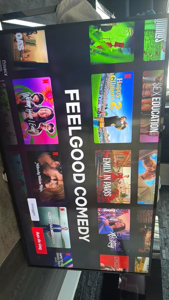 Philips smarttv 49pus6101, Philips, 50 Hz, Ophalen of Verzenden, 100 cm of meer