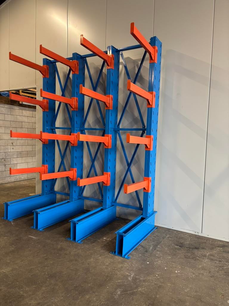 Draagarmstelling / magazijnstelling / materiaalstelling, Ophalen, Gebruikt, ., .