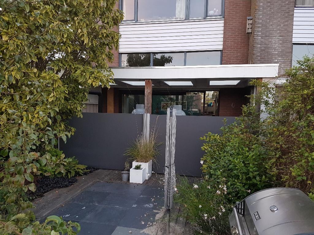 windscherm uittrekbaar dubbel 2x3 meter, Tuin en Terras, Ophalen, Gebruikt