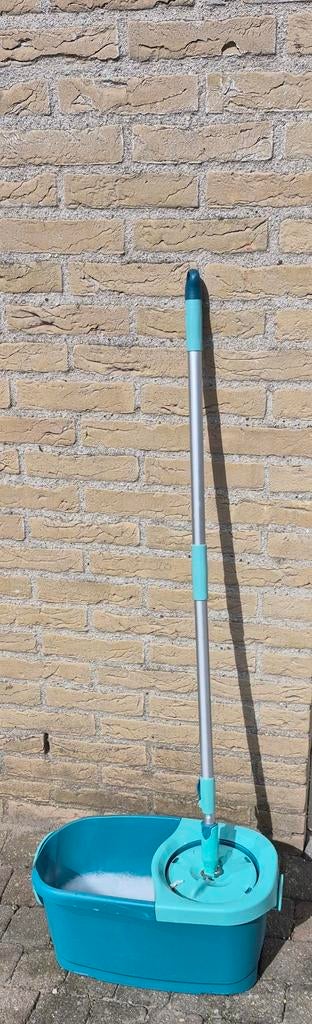 Leifheit dweilsysteem met emmer en mop, Huis en Inrichting, Schoonmaakartikelen, Ophalen of Verzenden, Dweilemmer, -bak, of -wagen
