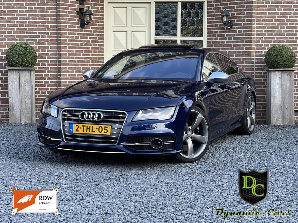 Audi S7 4.0 TFSI S7 quattro *LED *ACC *Carbon *Alcant *Stand, Automaat, Euro 5, Gebruikt, 120 €/maand