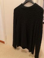 Warme Zwarte Trui - Boucle - La Ligna - Maat L, Maat 38/40 (M), Zwart, Ophalen of Verzenden, Zo goed als nieuw
