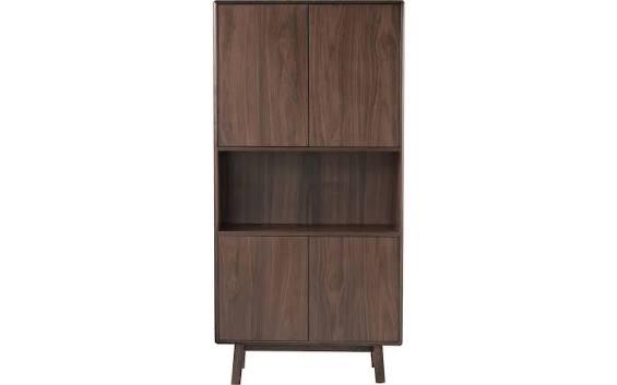 Goossens Opbergkast Emilie - Notenfineer - Zo goed als nieuw, Ophalen, Zo goed als nieuw