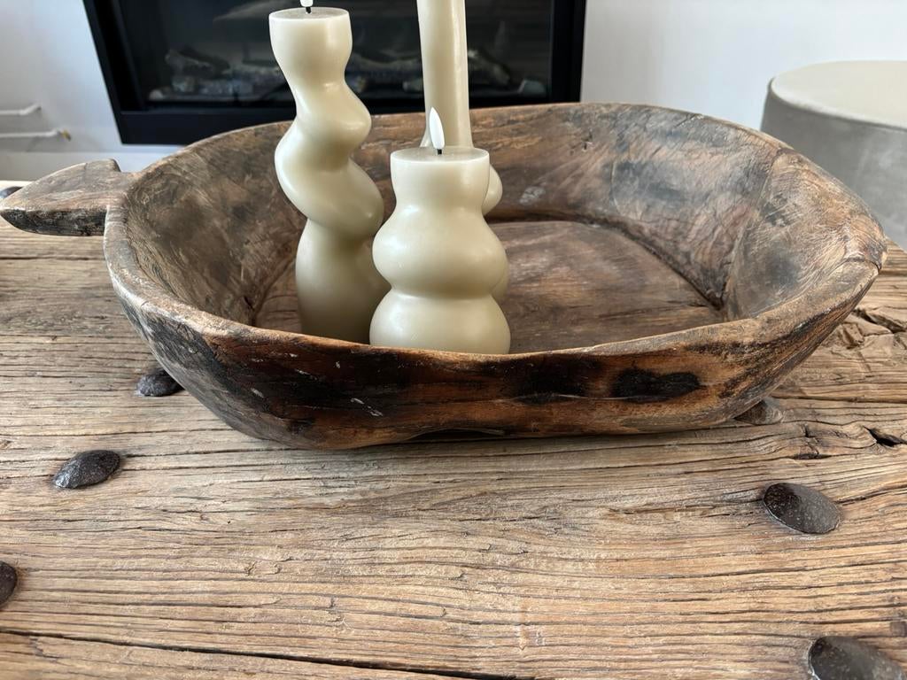 Oude trog, Ophalen of Verzenden, Zo goed als nieuw, Rechthoekig, Hout