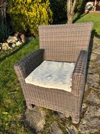 Tuinstoel Bellagio wicker 6x, Tuin en Terras, Ophalen, Gebruikt, Kunststof