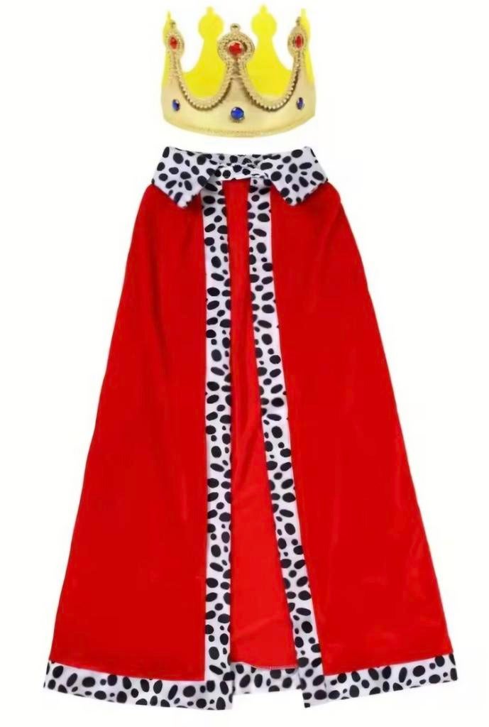 Koningskostuum 1 Maat NIEUW, Kinderen en Baby's, Ophalen of Verzenden, Nieuw, Jongen of Meisje