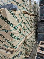 Muurelement grijs antraciet stone walling, Tuin en Terras, Tegels en Klinkers, Ophalen, Nieuw, Beton, Terrastegels