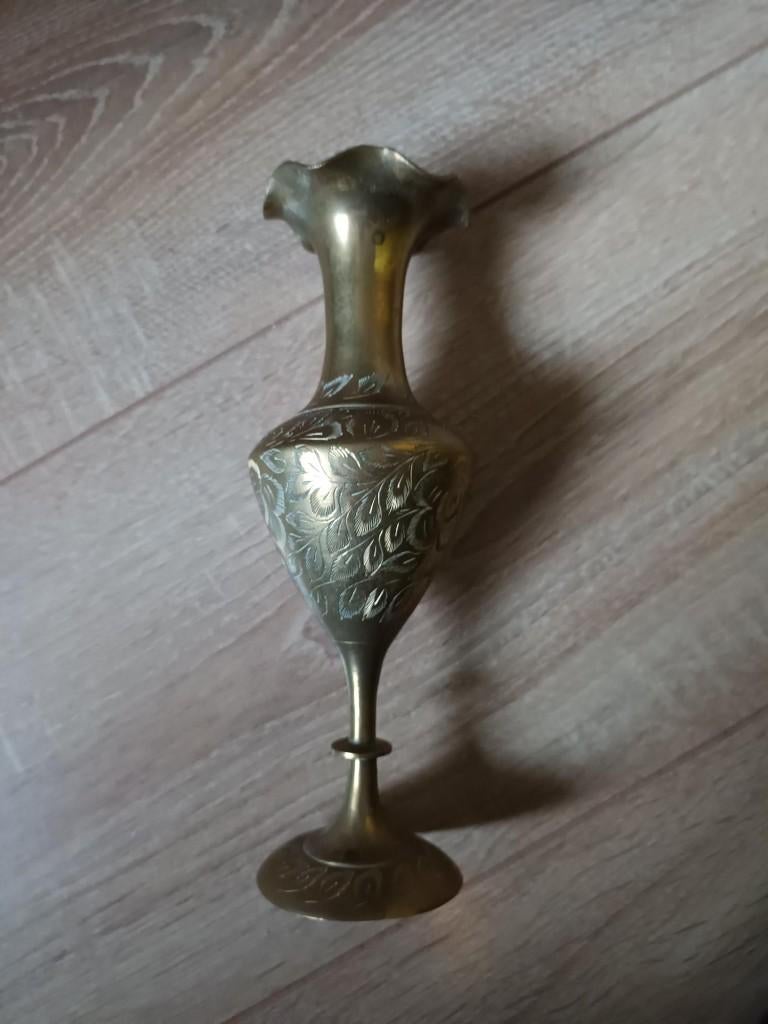 koperen vaasje, Ophalen, Overige materialen, Gebruikt, Overige kleuren