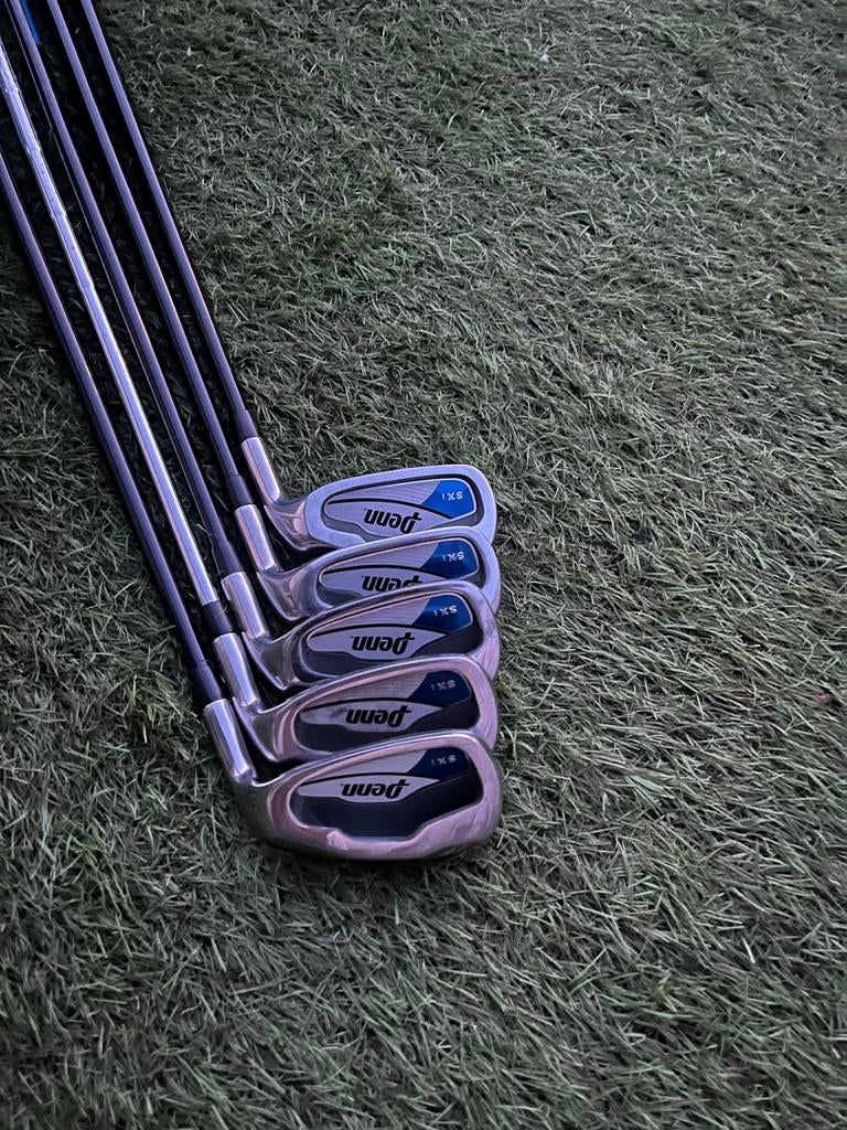 Penn golf ijzers SW, PW, 9, 7 en 5, Sport en Fitness, Golf, Ophalen, Gebruikt, Set, Overige merken
