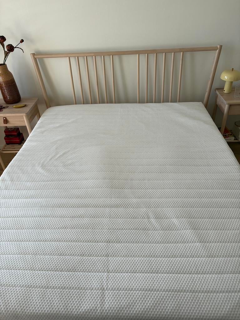 Ikea Nisseholm Topper 160x200, Huis en Inrichting, Slaapkamer | Matrassen en Bedbodems, Ophalen, Tweepersoons, Zo goed als nieuw
