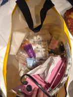 Tas vol nagelspullen, gellakjes en acryl, Gebruikt, Overige kleuren, Ophalen of Verzenden, Handen en Nagels