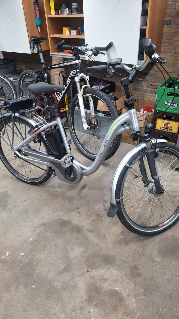 Flyer next generation, Fietsen en Brommers, Elektrische fietsen, Zo goed als nieuw, Overige merken, Minder dan 47 cm, 50 km per accu of meer