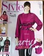 3 bladen vol mode kledingpatronen:  Fashion, Burda en Knip, Overige typen, Verzenden, Vrouw, Burda