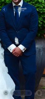 Blue Industry Trouwpak - Maat 52 (valt als L), Ophalen of Verzenden, Zo goed als nieuw, Overige kleuren, Trouwpak