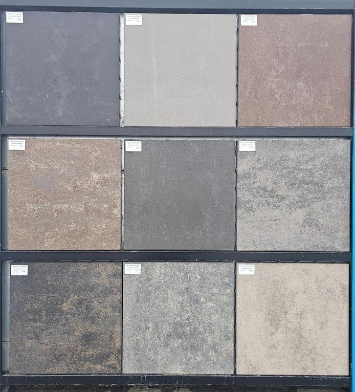 Terrastegel 60x60x4, Tuin en Terras, Tegels en Klinkers, Nieuw, Terrastegels, Beton, 10 m² of meer, Ophalen of Verzenden
