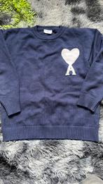 Ami paris trui donkerblauw M, Ophalen of Verzenden, Nieuw, Maat 48/50 (M), Blauw